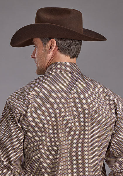CAMISA MANGA LARGA DIAMANTES LINEA AZUL 2234