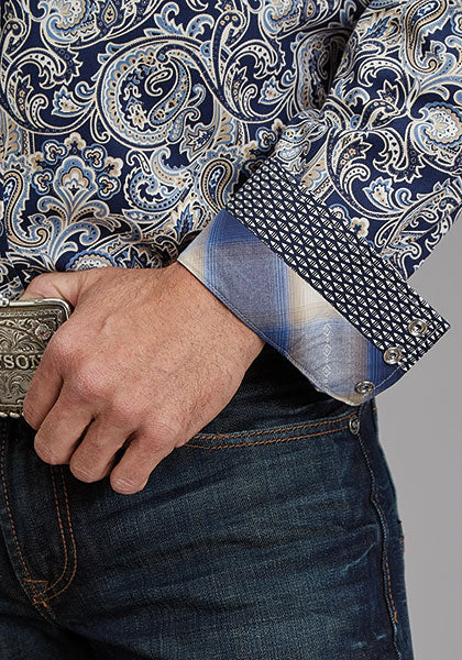 CAMISA MANGA LARGA GREENSPRING PAISLEY 1924