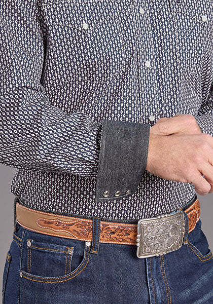 CAMISA MANGA LARGA DIAMANTE 2391