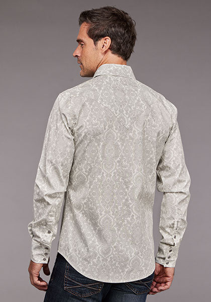 CAMISA MANGA LARGA FILAGRANA PLATA 2050