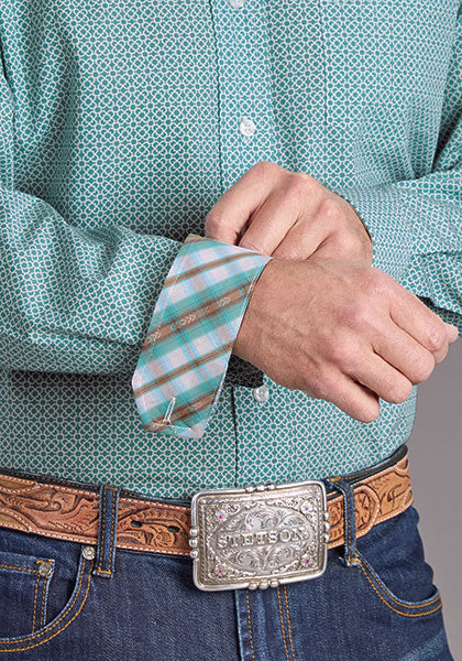 CAMISA MANGA LARGA MOSAICO GEO 2400