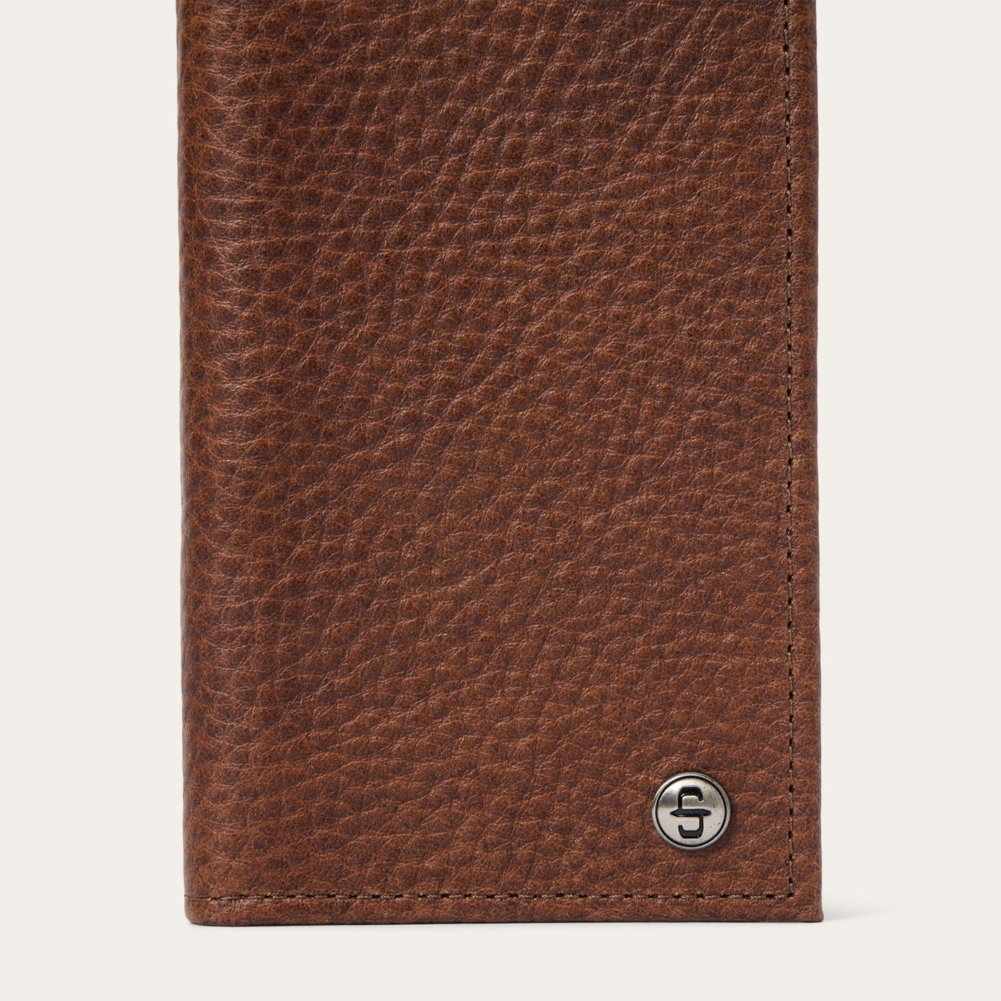Cartera Chequera Artesanal Bisonte Doble Pliegue | Stetson