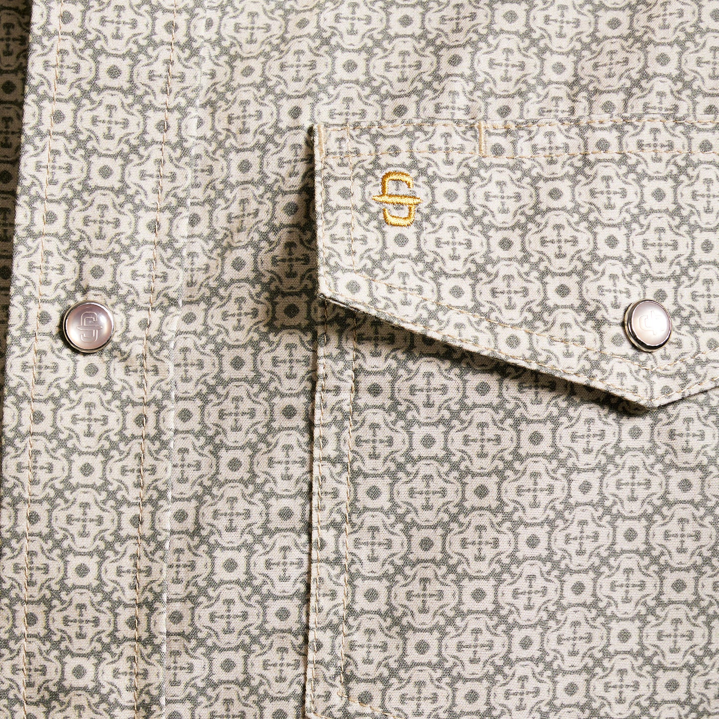 Camisa Caballero Vintage Range Printed Ironframe | Stetson®