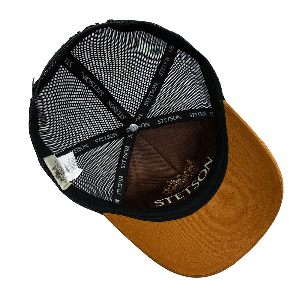 Gorra Trucker Negra STS01 | Stetson®