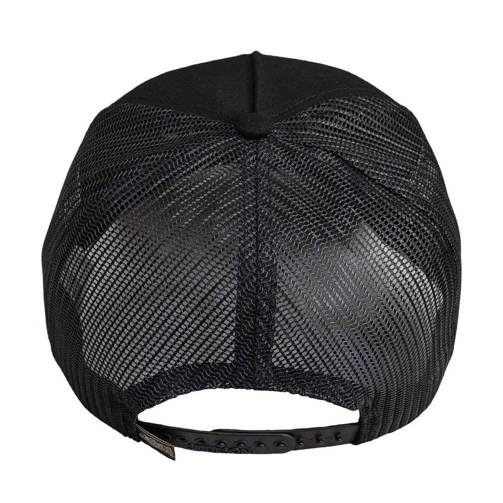 Gorra Trucker Negra STS01 | Stetson®