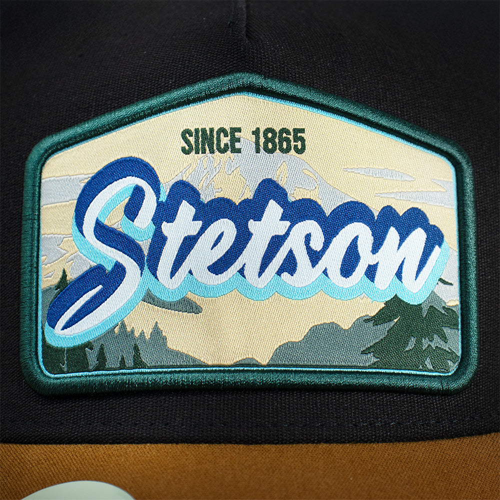 Gorra Trucker Negra STS01 | Stetson®