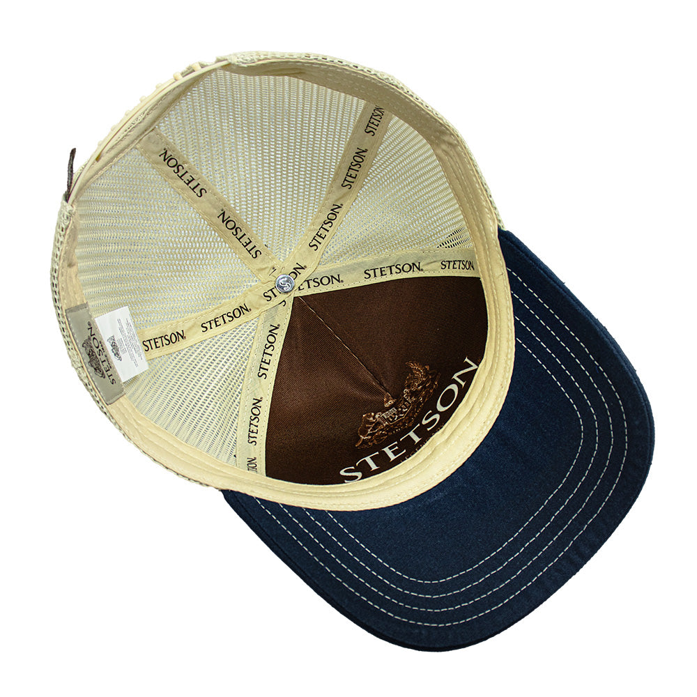 Gorra Trucker Azul / Gris STS04 | Stetson®