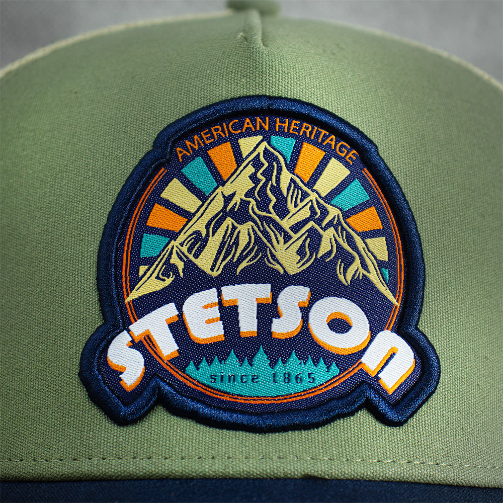 Gorra Trucker Azul / Gris STS04 | Stetson®