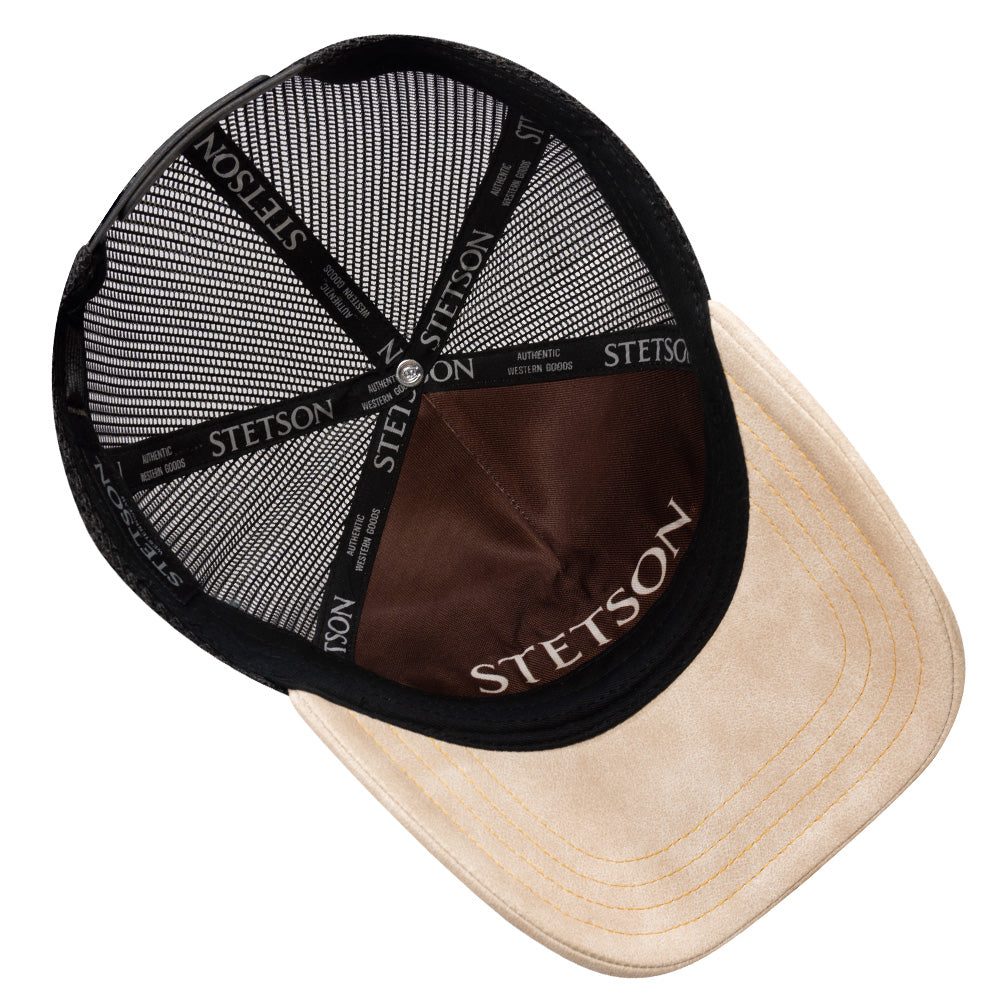Gorra Trucker Paja / Negro STS31 | Stetson®