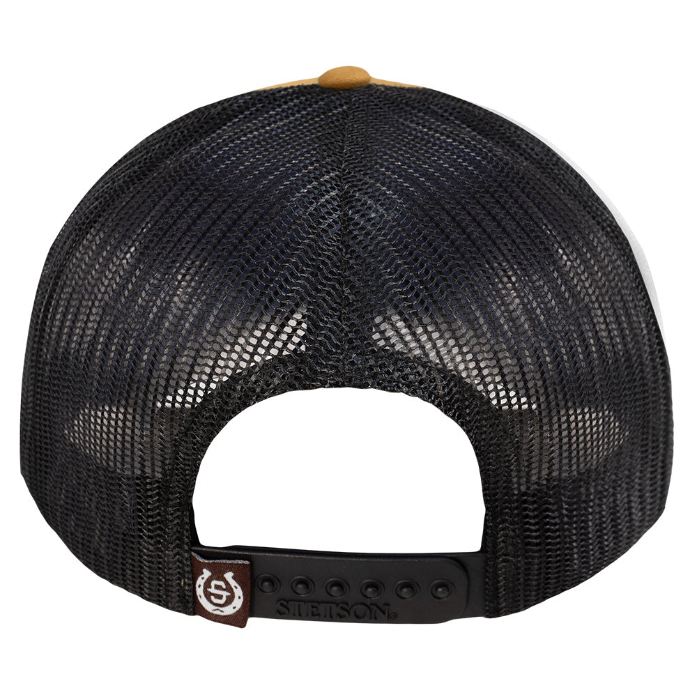 Gorra Trucker Paja / Negro STS37 | Stetson®