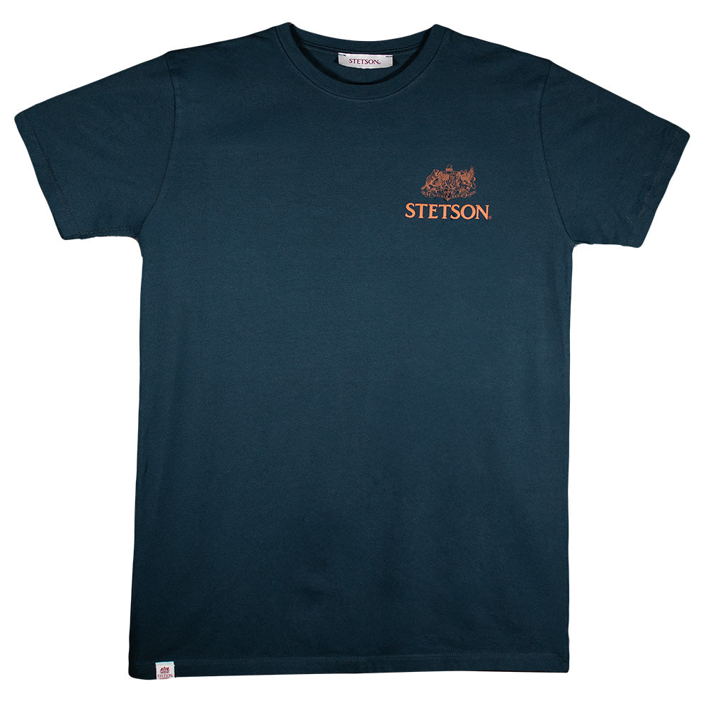 Playera Bisonte Azul | Stetson®