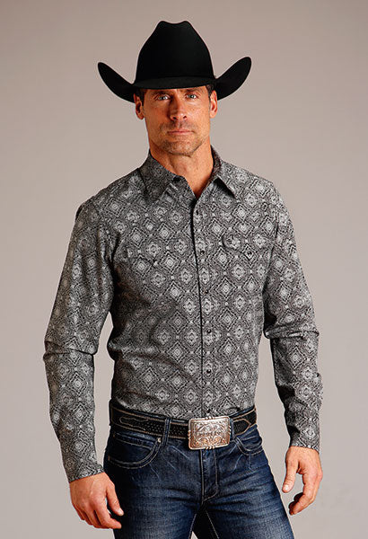 CAMISA MANGA LARGA MEDALLON CLASICO