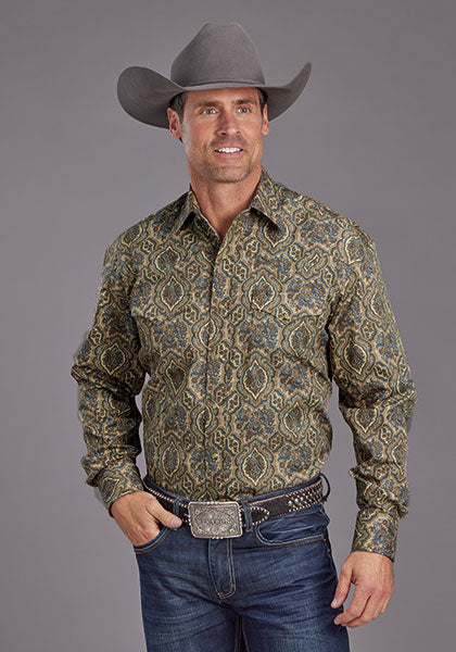 CAMISA MANGA LARGA MEDALLON FRONTERA 2139