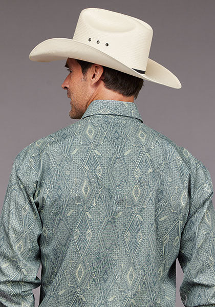 CAMISA MANGA LARGA AZTECA 2033
