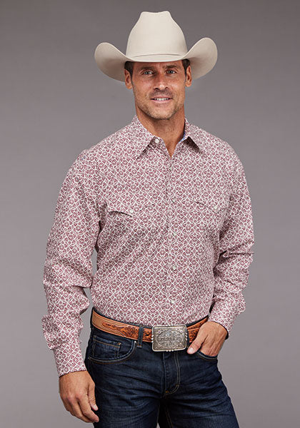 CAMISA MANGA LARGA WINE VINTAGE 2036