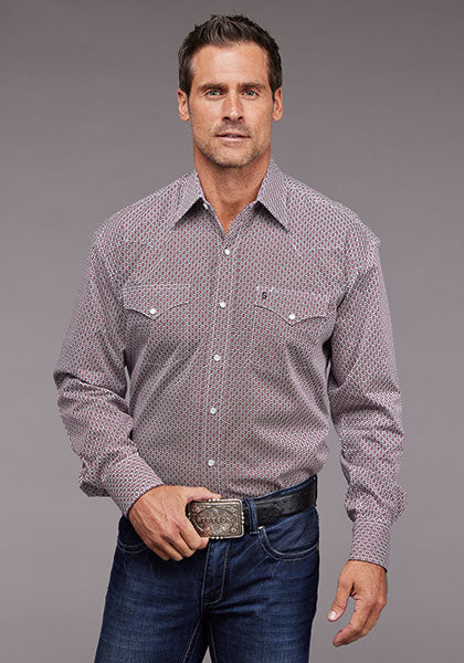 CAMISA MANGA LARGA DIAMANTES ROMBOS 2037