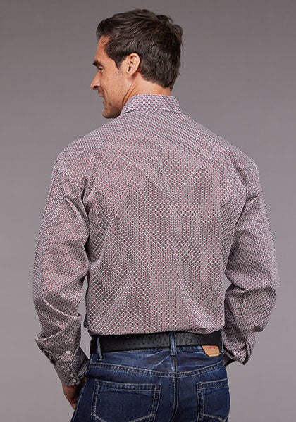 CAMISA MANGA LARGA DIAMANTES ROMBOS 2037