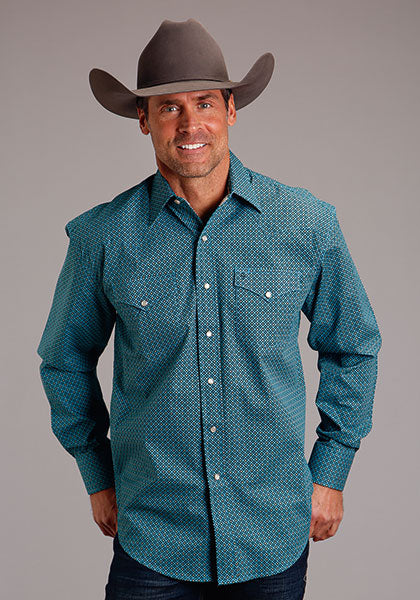CAMISA MANGA LARGA FULAR 4 HOJAS 1655
