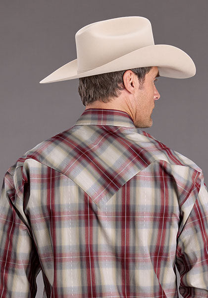 CAMISA MANGA LARGA CUADROS DIAMOND RANCH 2398