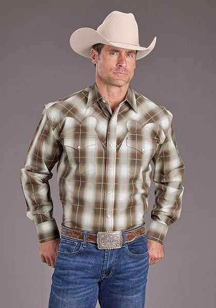 CAMISA MANGA LARGA CUADROS SANDY 2399