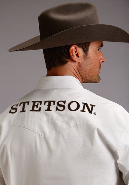 Camisa Logo Stetson Blanca