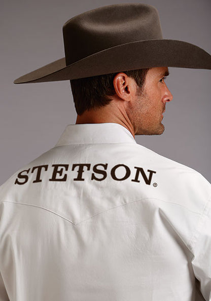 Camisa Logo Stetson Blanca