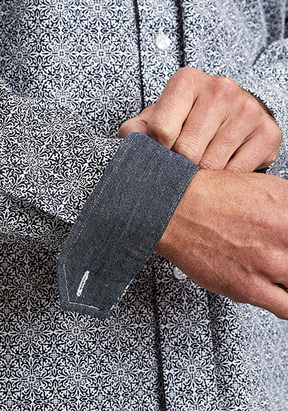 CAMISA MANGA LARGA ORNAMENTAL 1923
