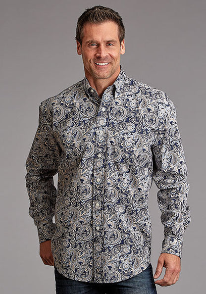 Camisa Stetson Greenspring Paisley