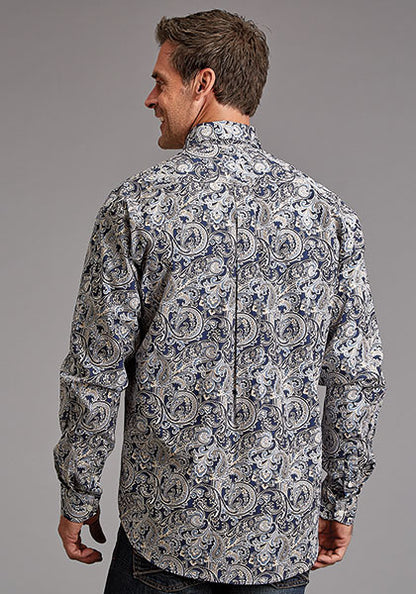 Camisa Stetson Greenspring Paisley