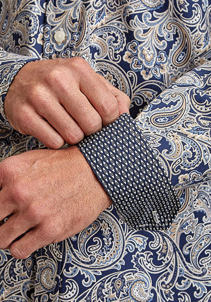 Camisa Stetson Greenspring Paisley
