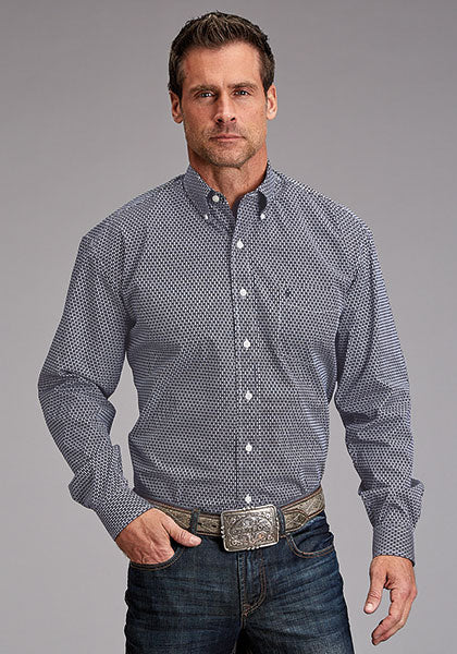 CAMISA MANGA LARGA DIAMANTE AZUL 1925