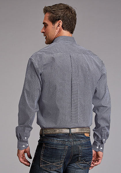 CAMISA MANGA LARGA DIAMANTE AZUL 1925