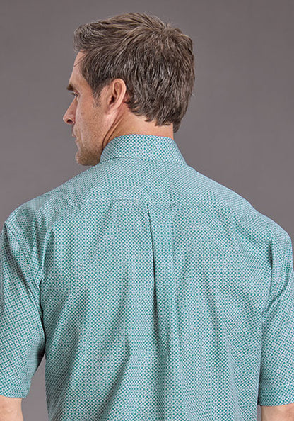 Camisa Stetson Manga Corta Mosaico Geo