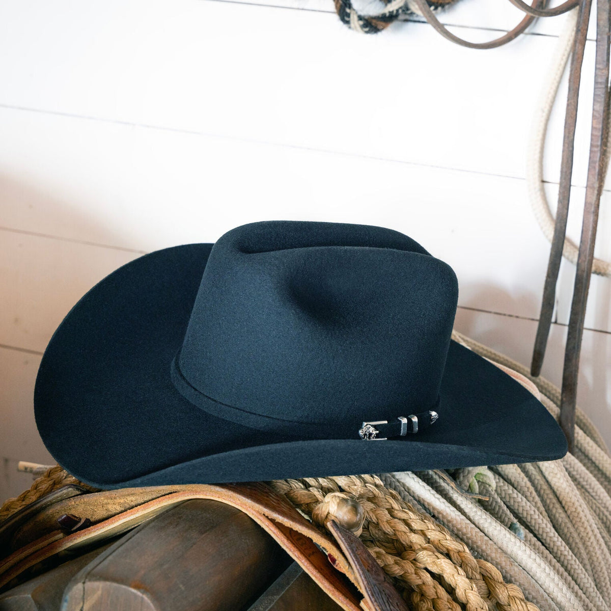 Texana Stetson Apache 4X Negro