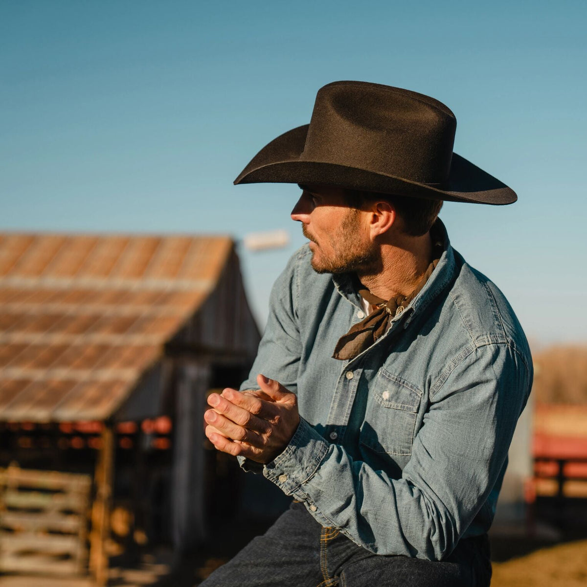 Texana Stetson Corral 4X Chocolate