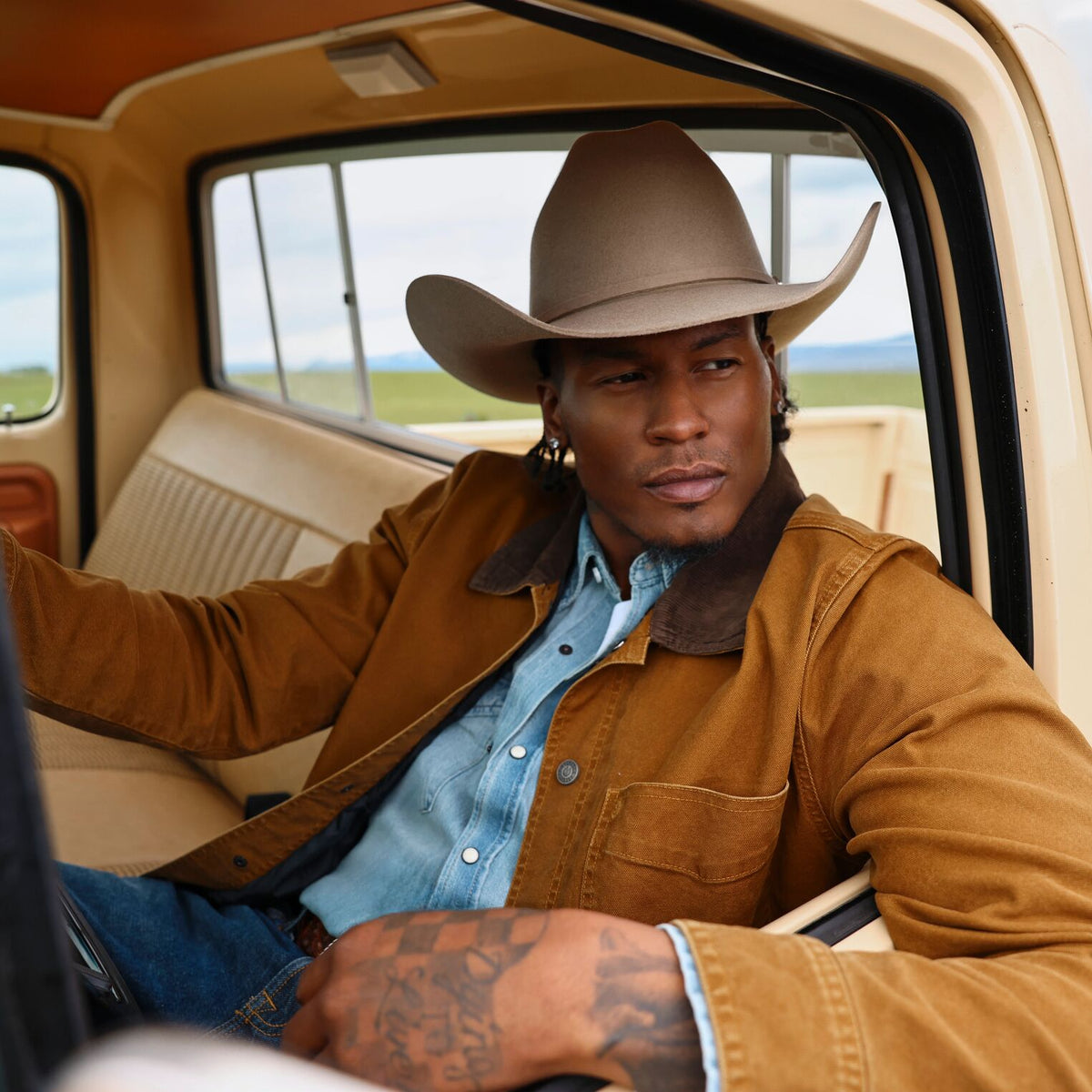 Texana Stetson Corral 4X Silver Sand