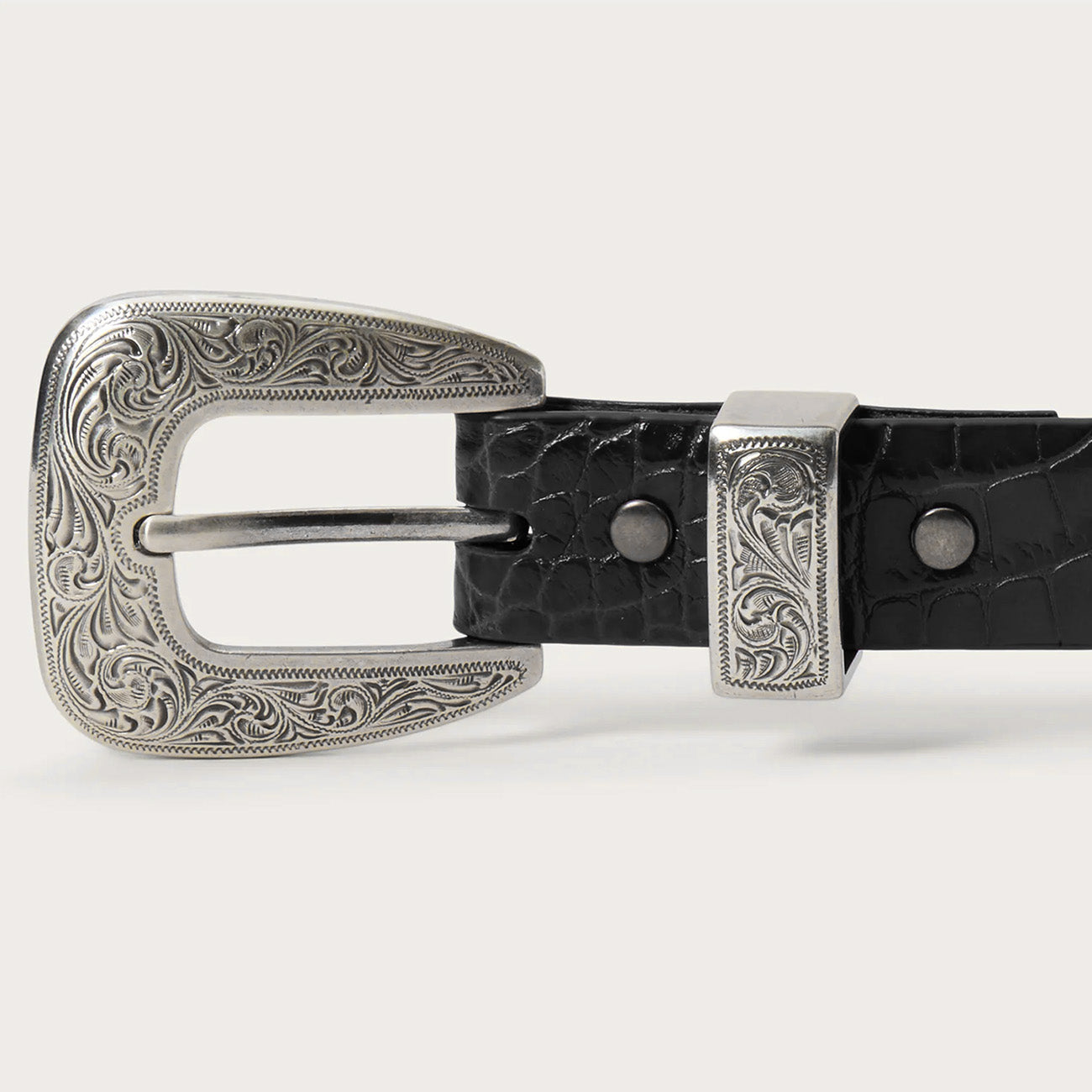 Cinturón Dama Estampado Tipo Cocodrilo | Stetson®