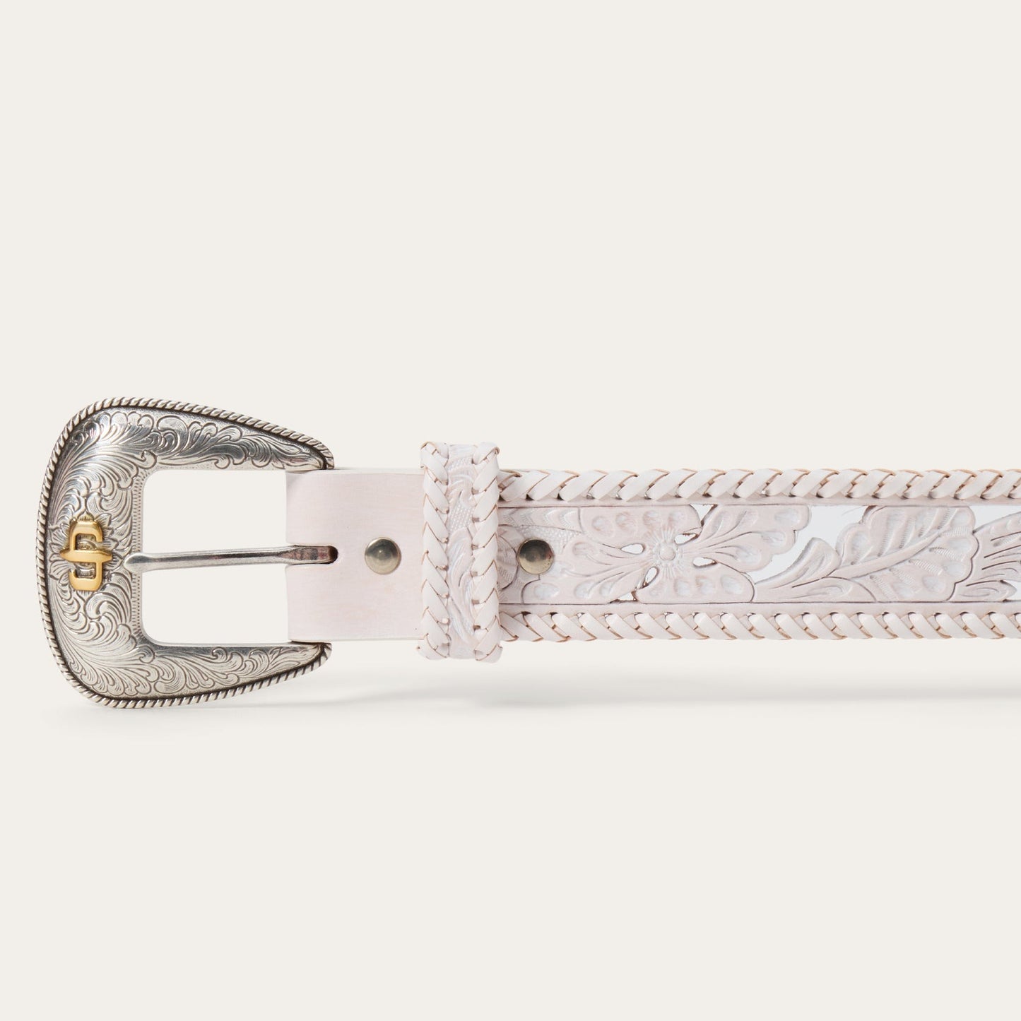 Cinturón Dama Borde Trenzado Repujado | Stetson®