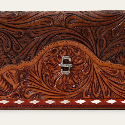 Cartera Stetson Dama Grabado y Cierre
