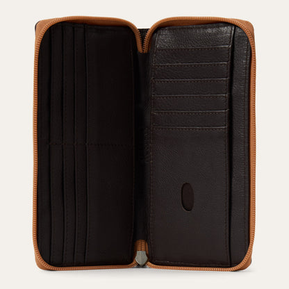 Cartera Stetson Dama Grabado y Cierre