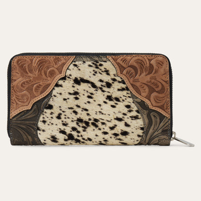 Cartera Stetson Grabada Piel / Pelo
