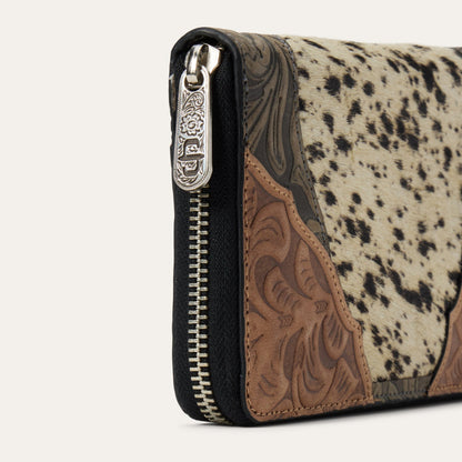 Cartera Stetson Grabada Piel / Pelo