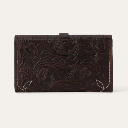 Cartera Stetson Tipo Clutch Grabada