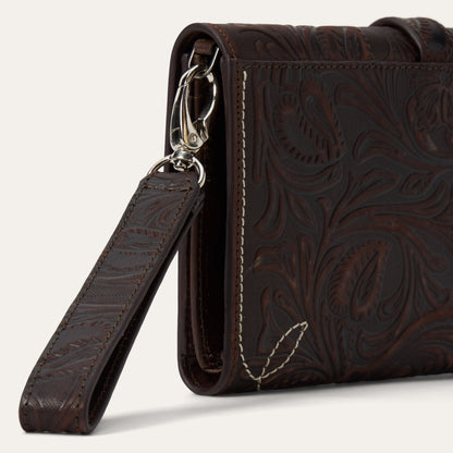 Cartera Stetson Tipo Clutch Grabada