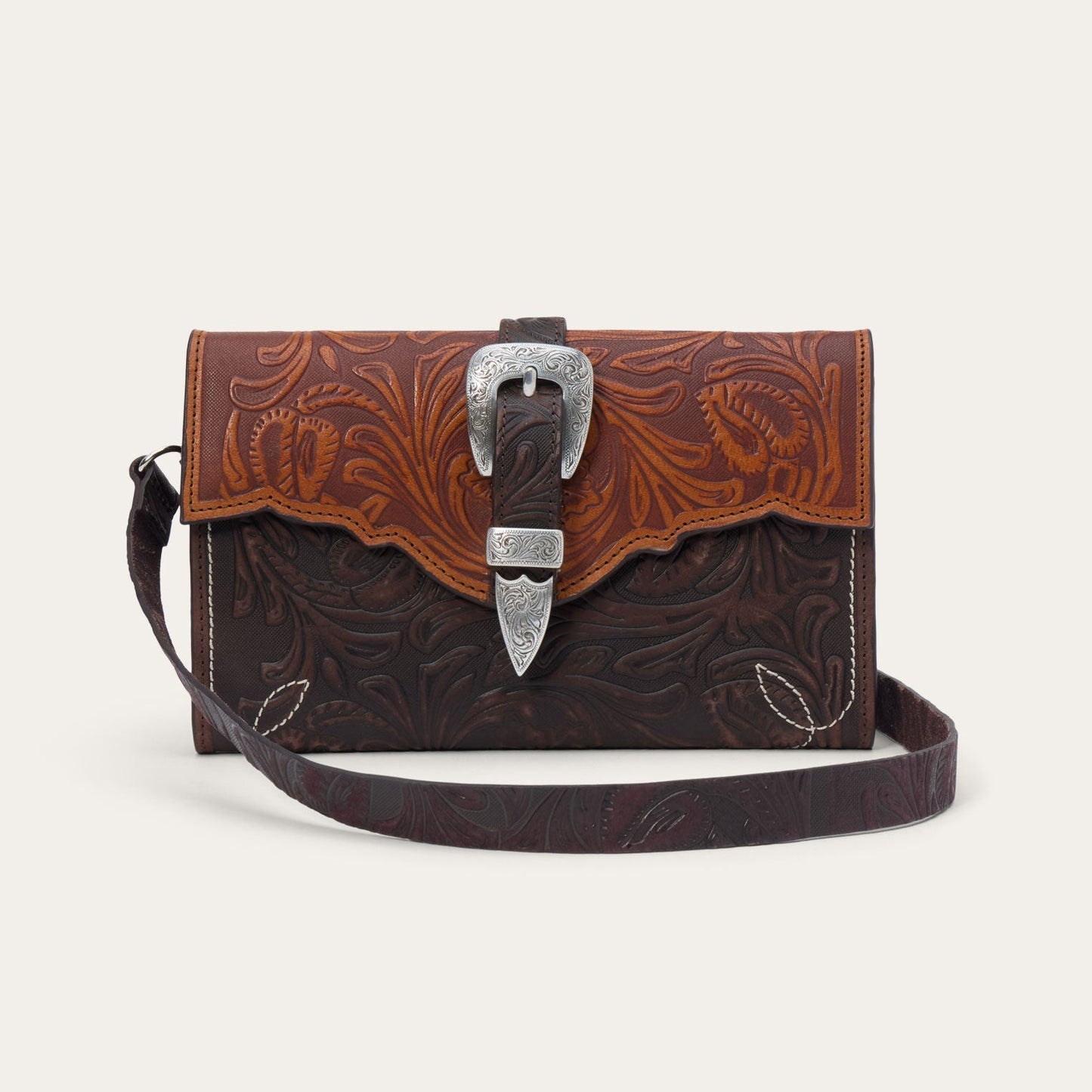 Cartera Tipo Clutch Grabada | Stetson®