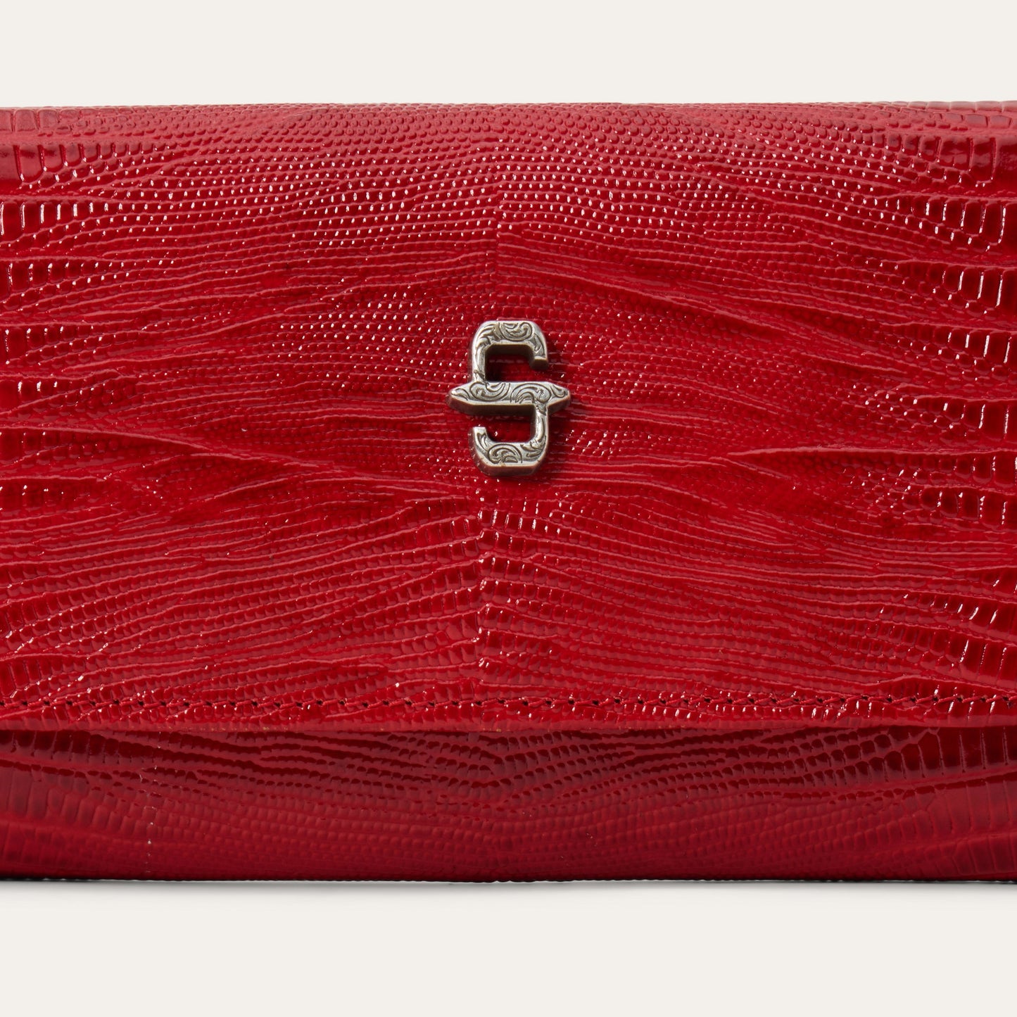 Cartera con Solapa Relieve Tipo Lagarto | Stetson®