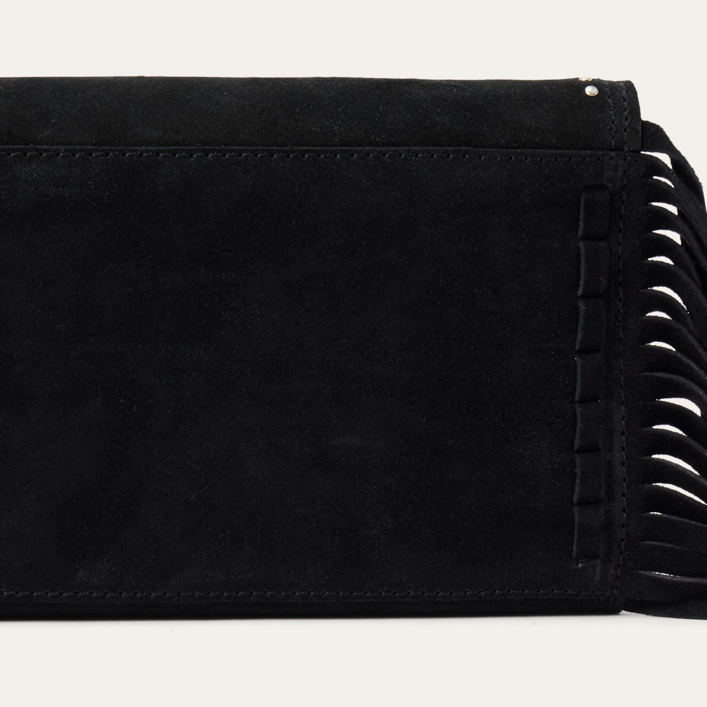 Cartera Tipo Clutch de Gamuza Flecos y Espiral | Stetson®