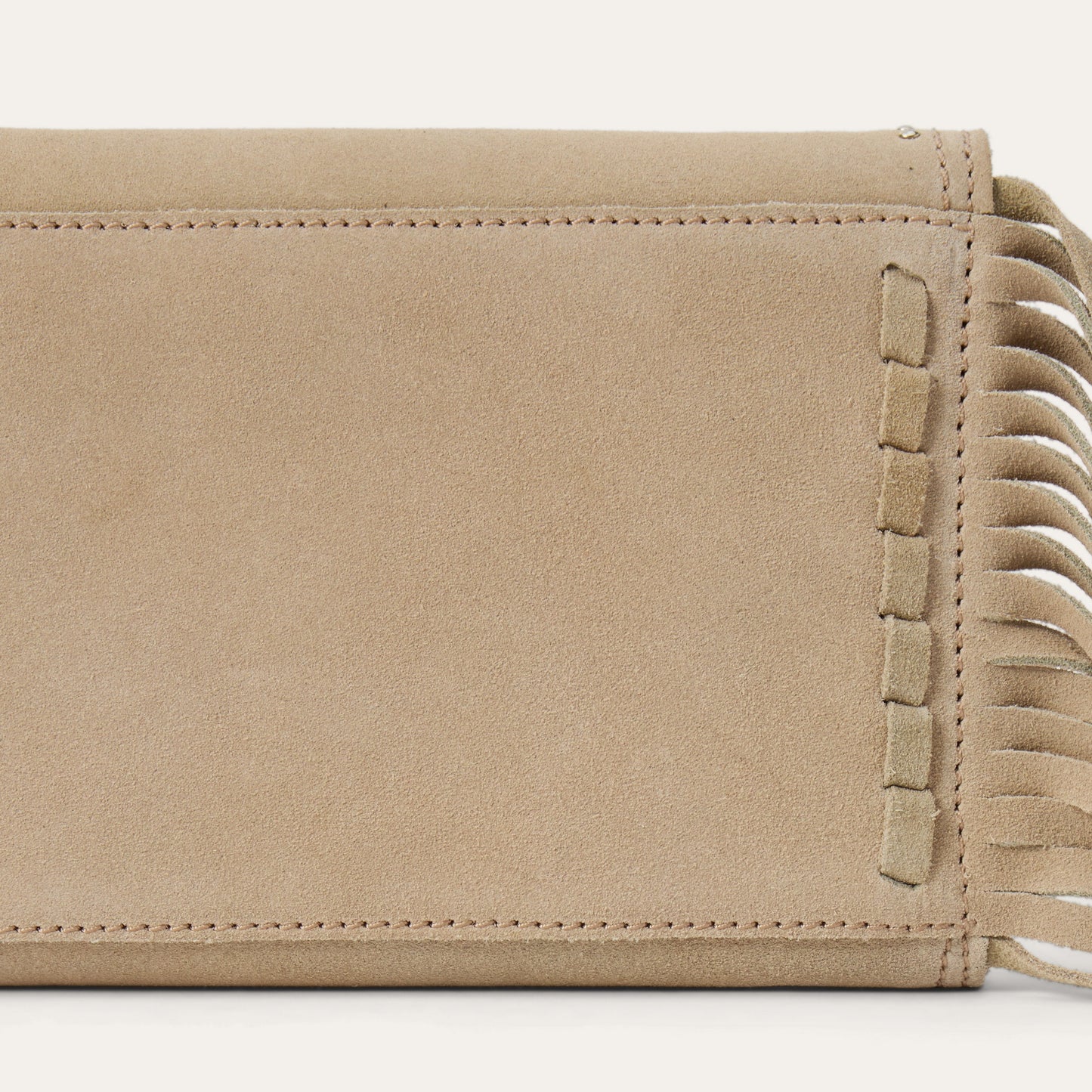 Cartera Tipo Clutch de Gamuza Flecos y Espiral | Stetson®