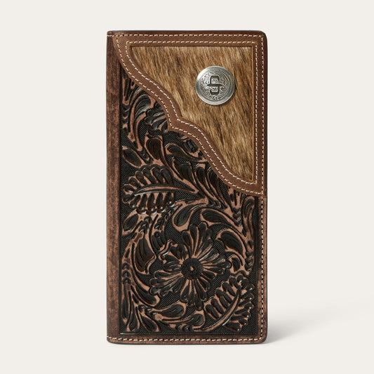 Cartera Chequera Artesanal Doble Pliegue Vintage | Stetson