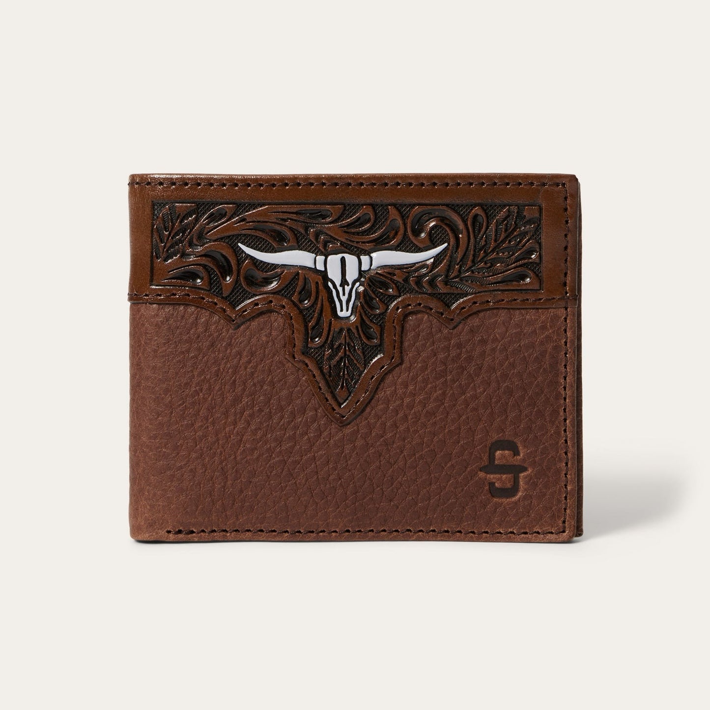 Cartera Artesanal Western Doble Pliegue | Stetson®